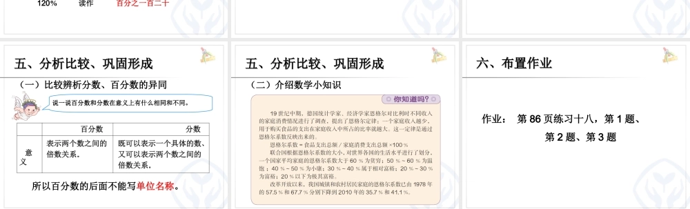 人教版六年第六单元课件01百分数的意义和写法.ppt
