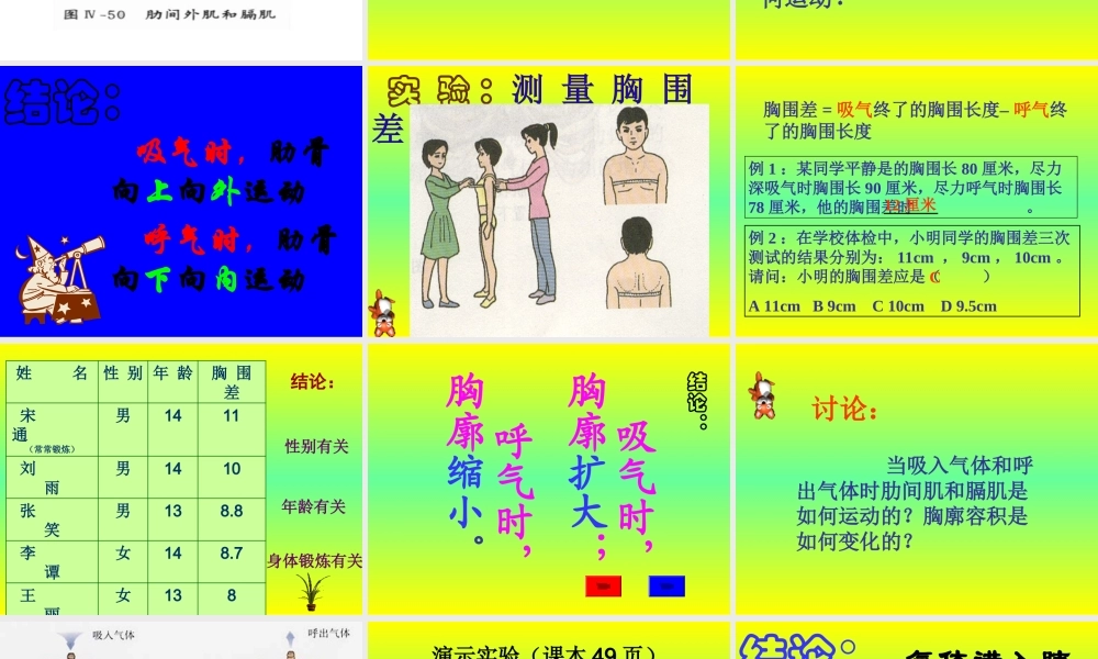 人教版七年级下生物：(2013年春使用)《第三章_第二节_发生在肺内的气体交换》课件4.ppt