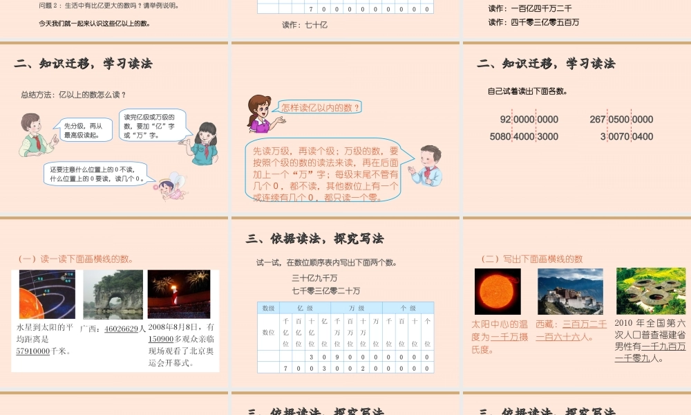 人教版数学四年级上册《亿以内数的认识二》课件.ppt