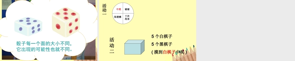 人教版五年级数学上册《可能性》PPT课件.ppt