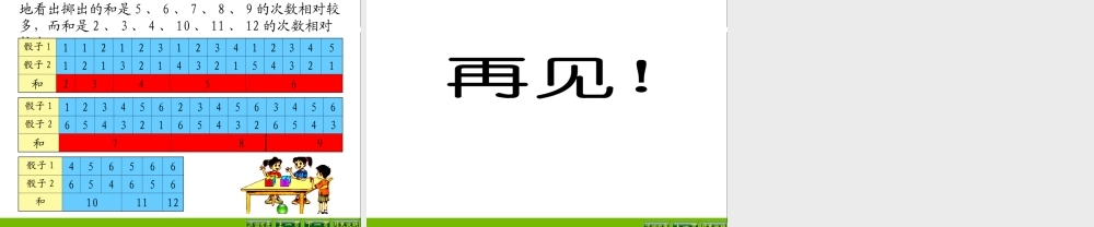 人教版数学五年级上册数学广角掷一掷.ppt
