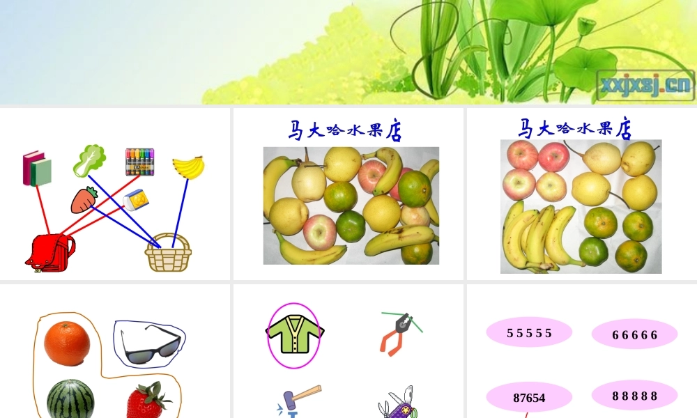 人教版一年级分类课件.ppt