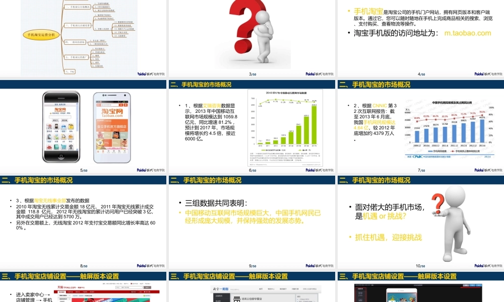 手机淘宝的运营.ppt
