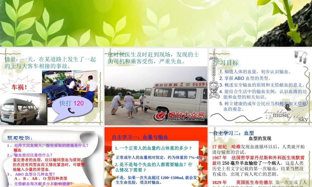 输血与血型课件.ppt