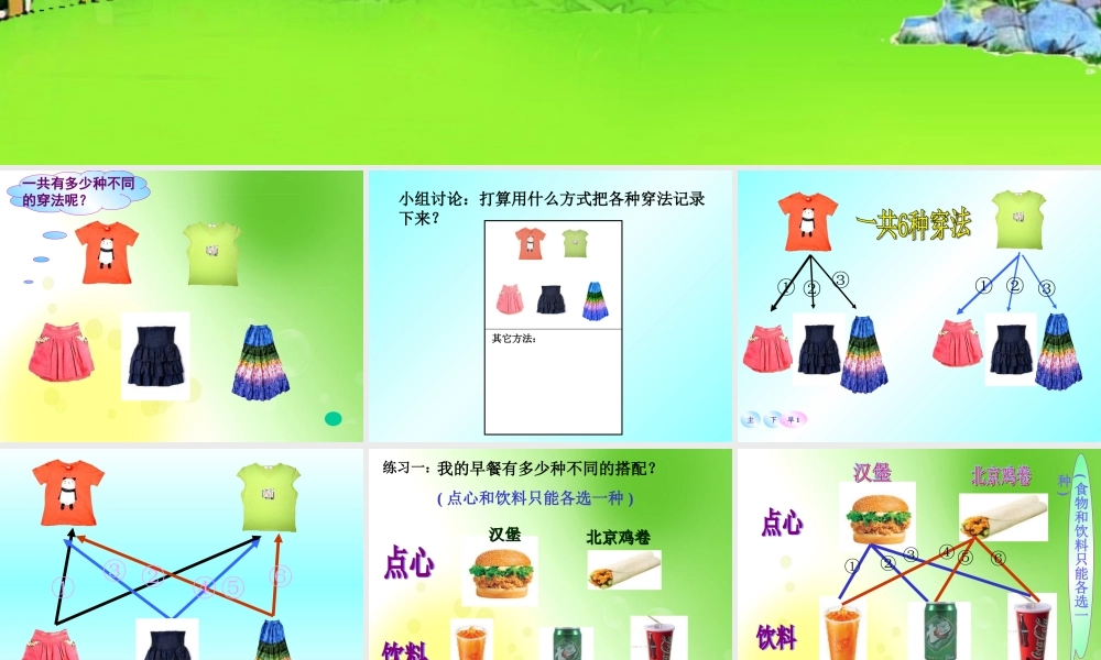 数学广角(搭配问题).ppt