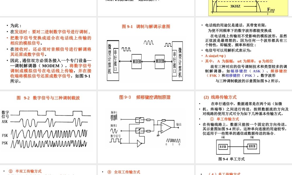 四川大学电子信息学院微机原理ppt-9串行.ppt