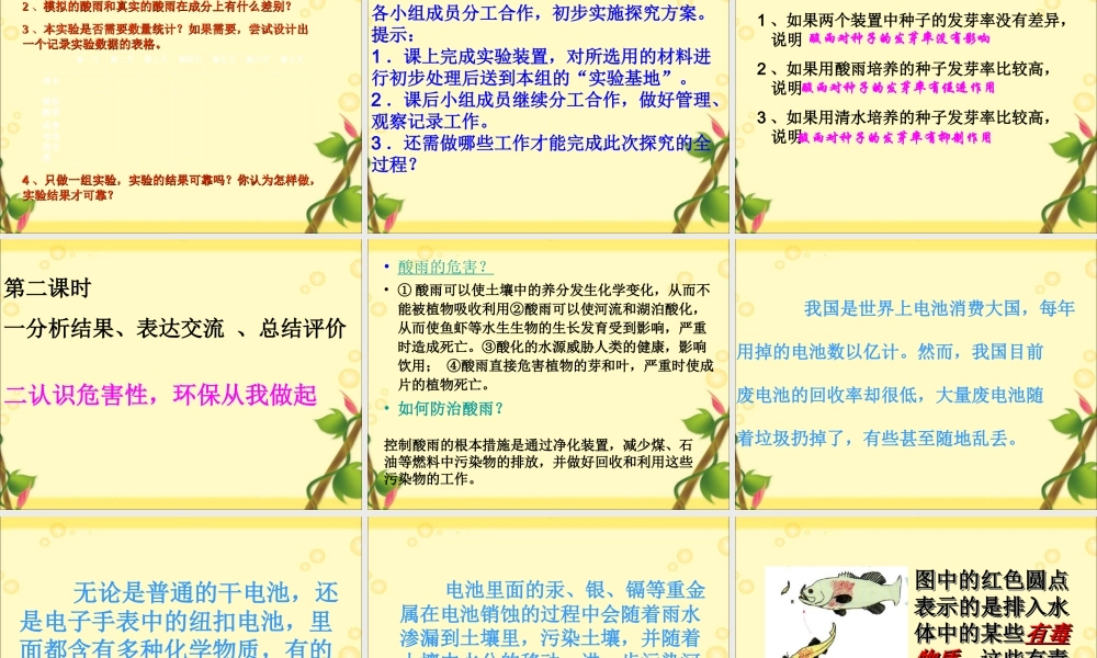探究环境污染对生物的影响课件.ppt