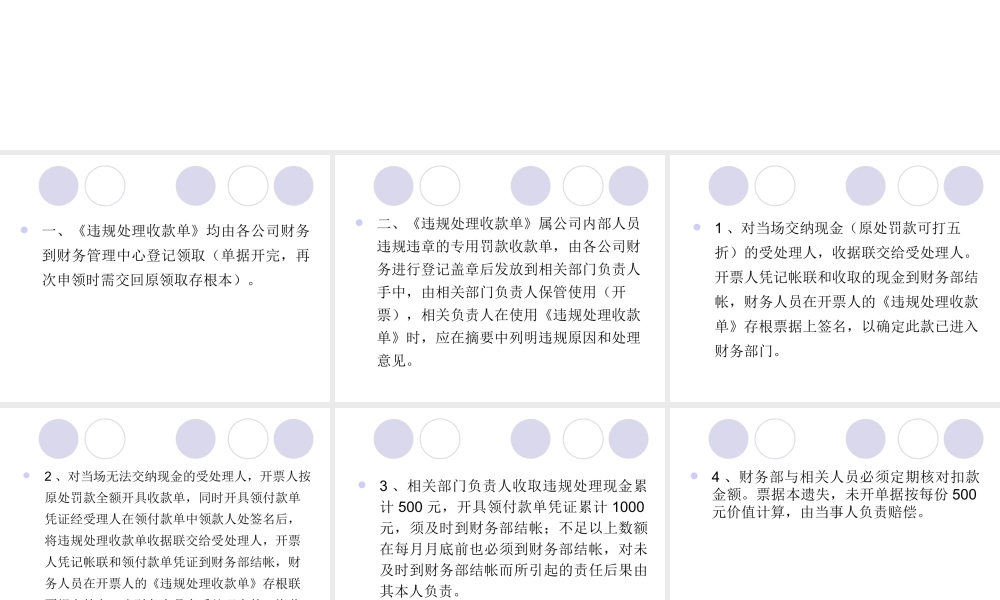 违规处理收款单管理制度.ppt