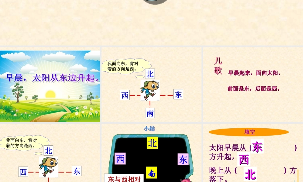 小学三年级位置与方向ppt课件.ppt