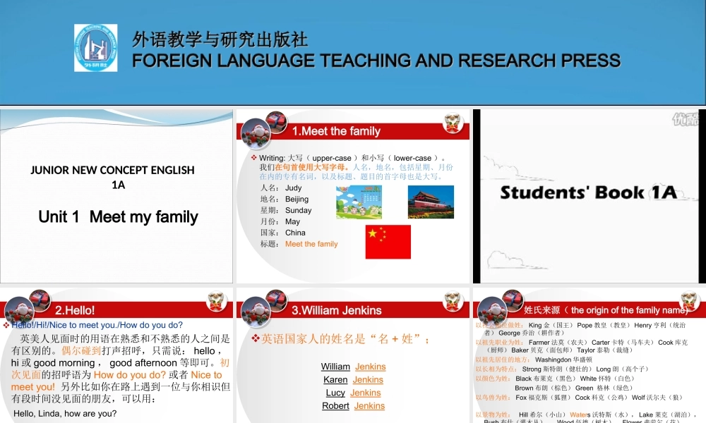 新概念英语青少版1A(unit_1).ppt