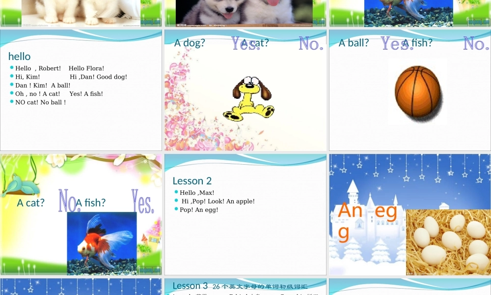 新概念英语青少版入门 A_Unit_1（共14页）.ppt