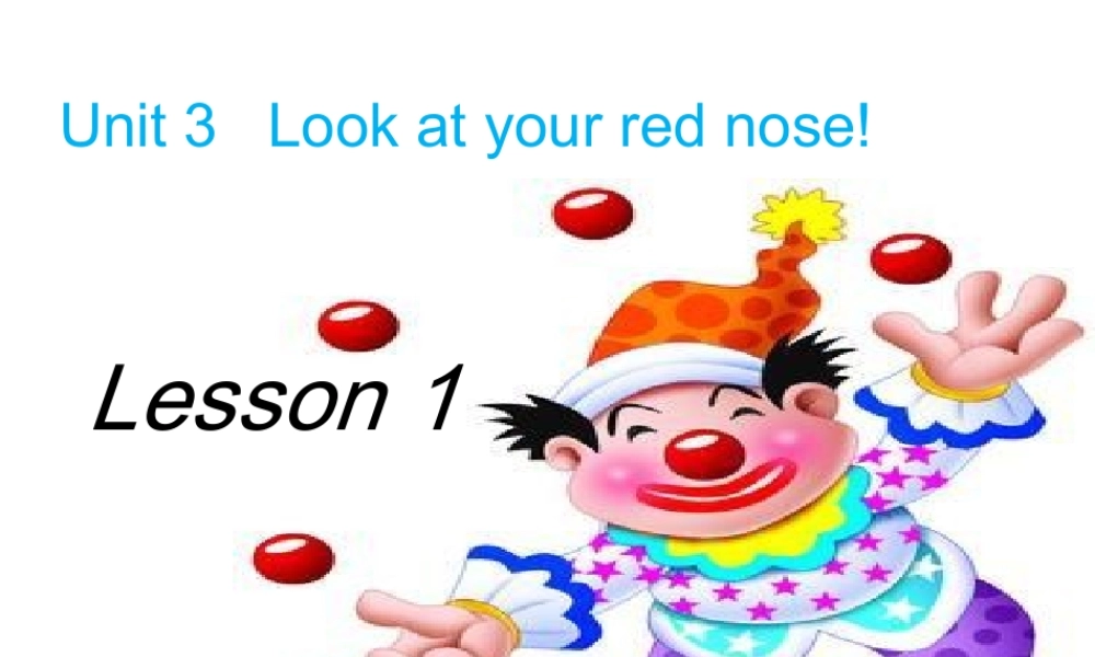 新概念英语青少版入门 A_Unit_3（共23页）.ppt