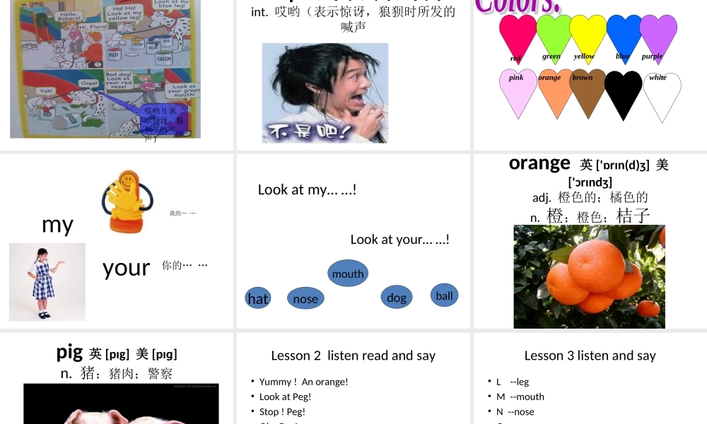 新概念英语青少版入门 A_Unit_3（共20页）.ppt