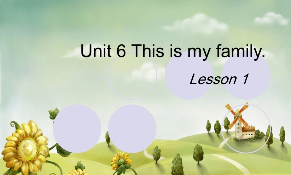 新概念英语青少版入门 A_Unit_6（共10页）.ppt