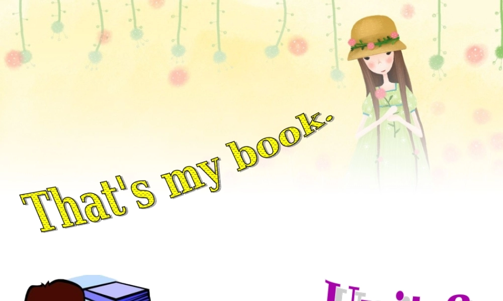 新概念英语青少版入门 A_Unit_8（共8页）.ppt