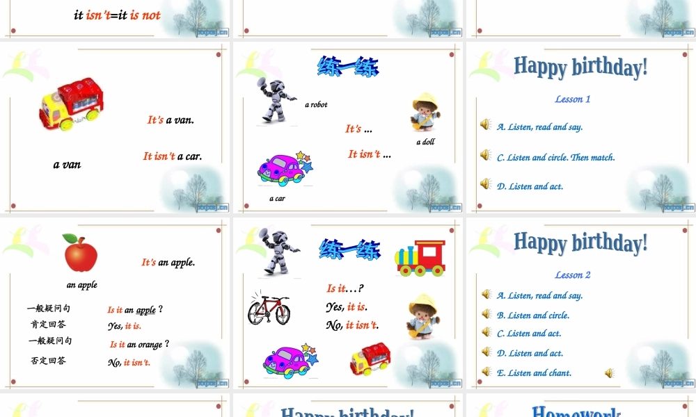 新概念英语青少版入门 A_Unit_7（共14页）.ppt