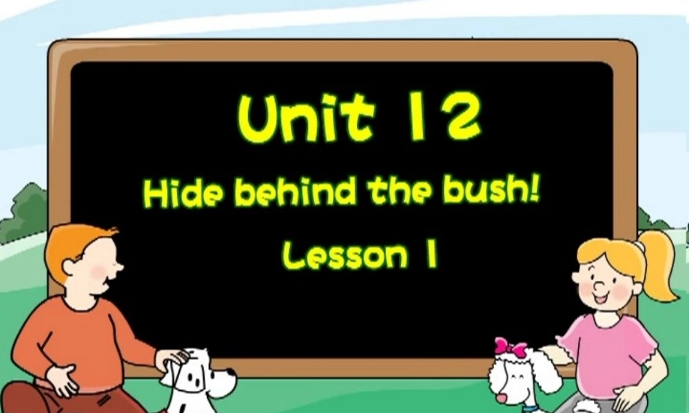 新概念英语青少版入门 B_Unit_12（共51页）.ppt