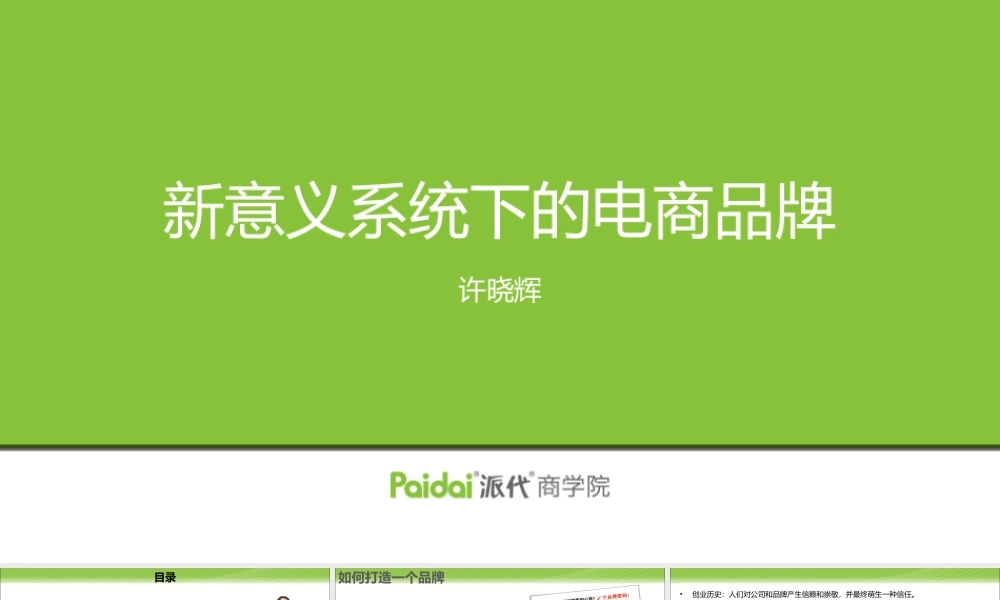 许晓辉-派代商学院2011.ppt