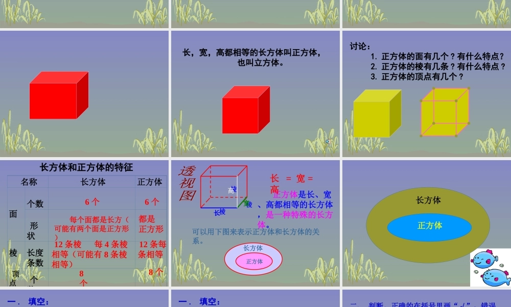 正方体的认识PPT(1).ppt