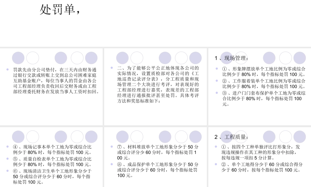 质检部巡查处罚操作方法.ppt