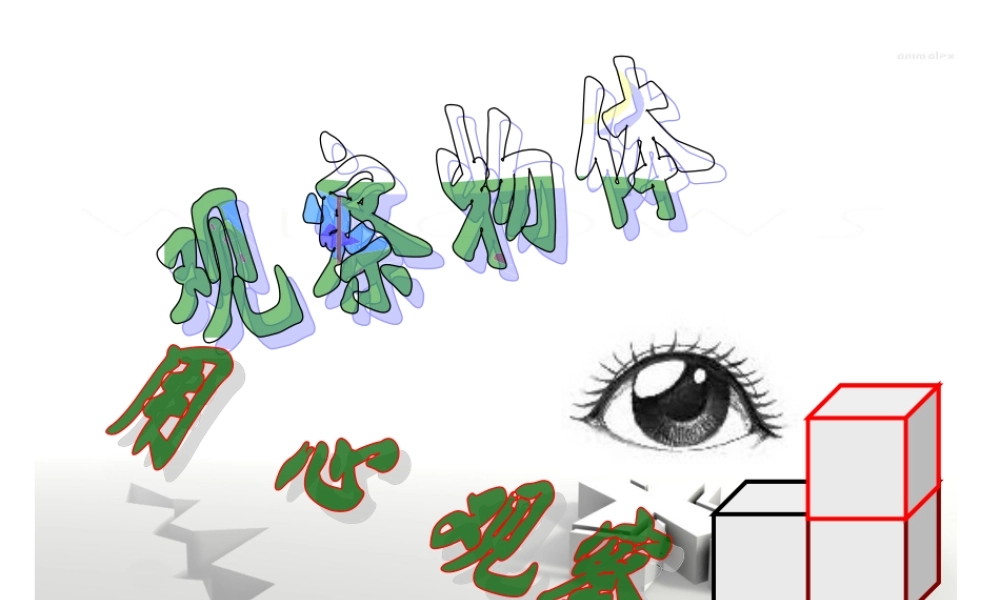 最新任教版五年级下册数学观察物体(三).ppt