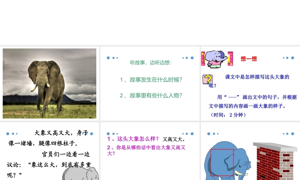 （课堂教学课件4）曹冲称象(1).pptx