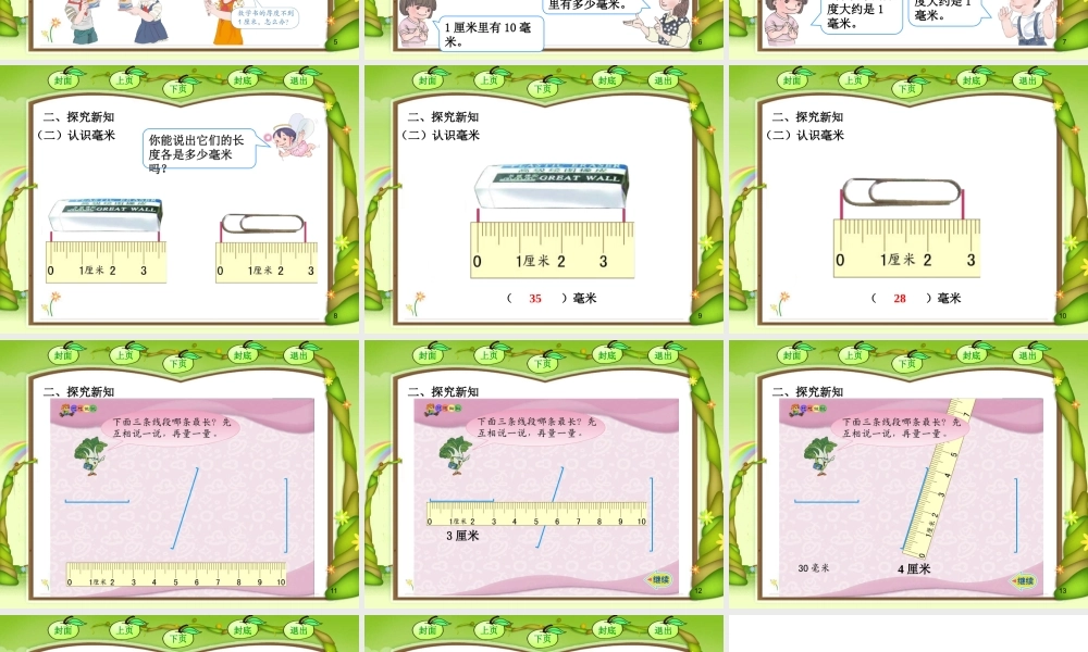 《毫米的认识》课件.pptx