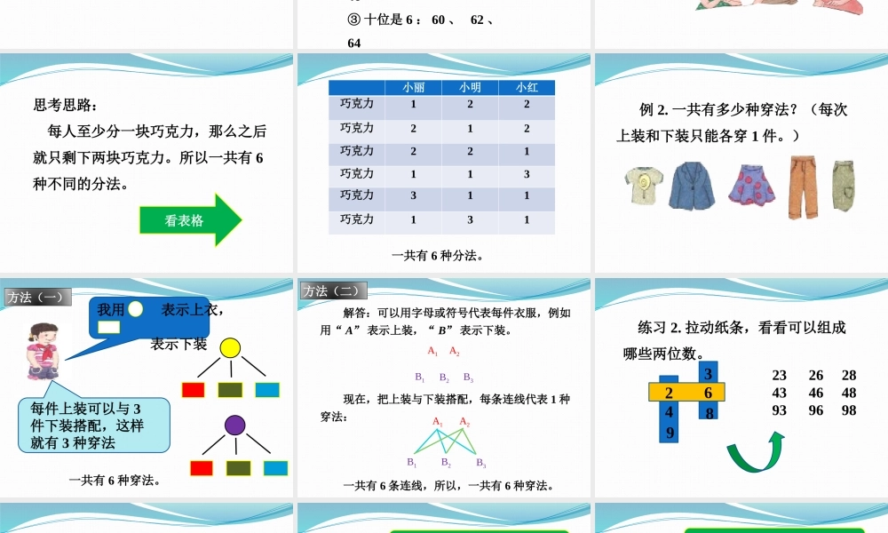 《数学广角——搭配（二）》课件.pptx