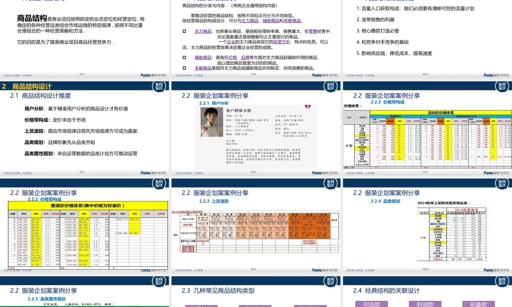 1 玉芙蓉-商品结构设计（终稿）(1).pptx