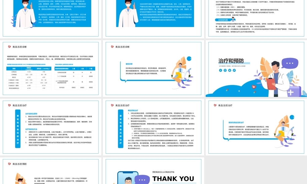 1、高血压健康医疗知识讲座PPT模板.pptx