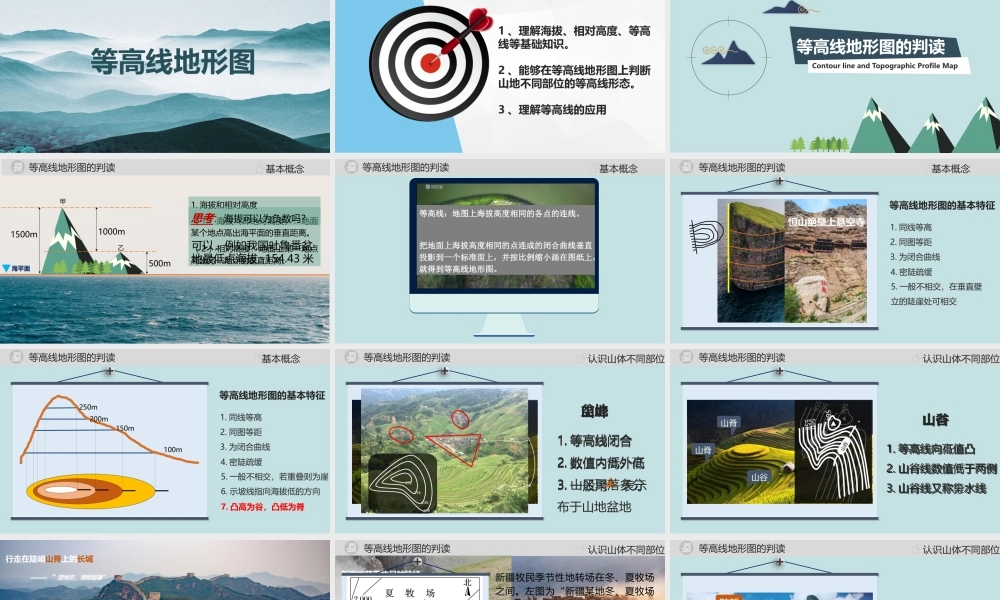 2.2等高线.pptx.pptx