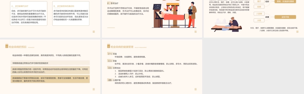 4、医学科普之关爱帕金森患者ppt模板.pptx