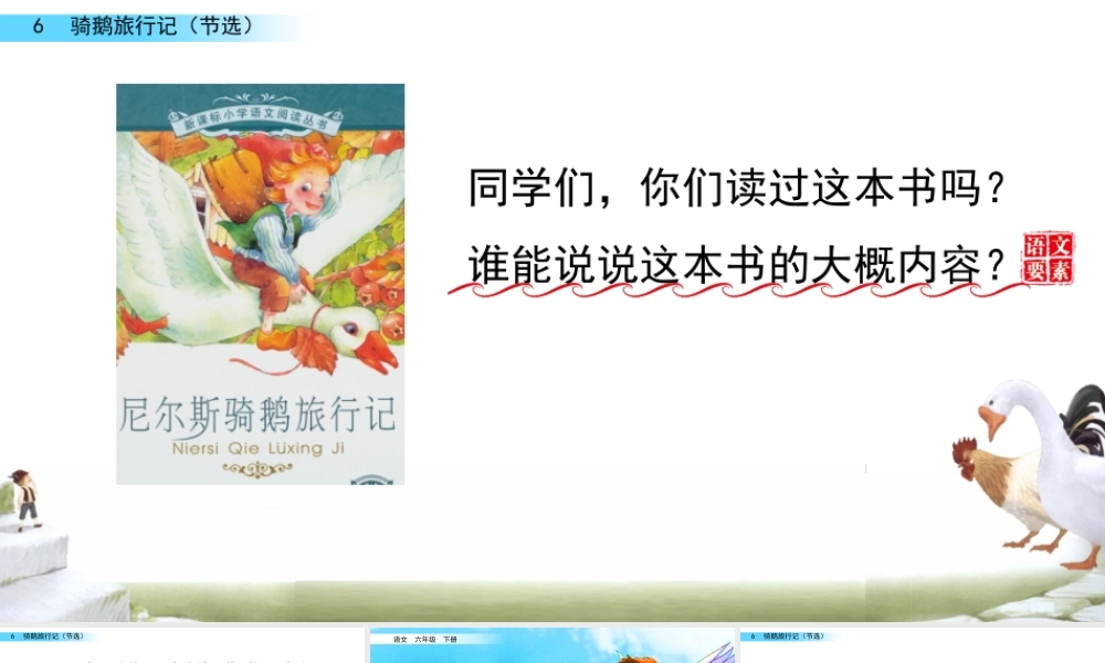 6 骑鹅旅行记（节选）.pptx