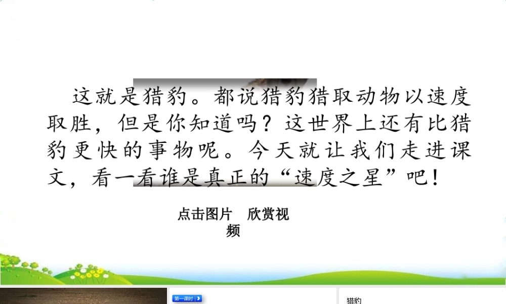 7 什么比猎豹的速度更快.pptx