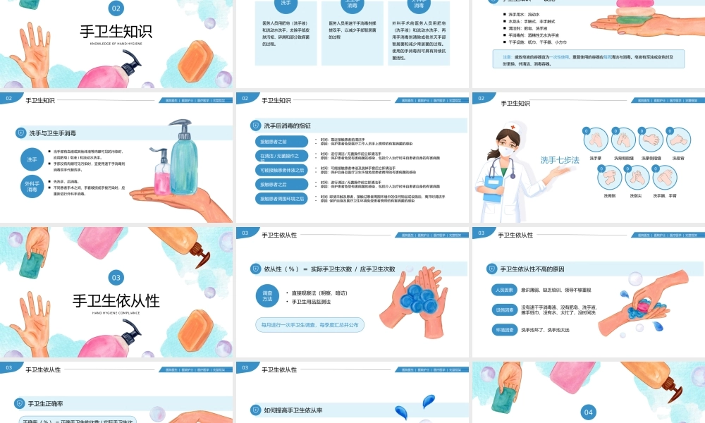 8、手卫生医疗医学护士护理知识培训PPT.pptx