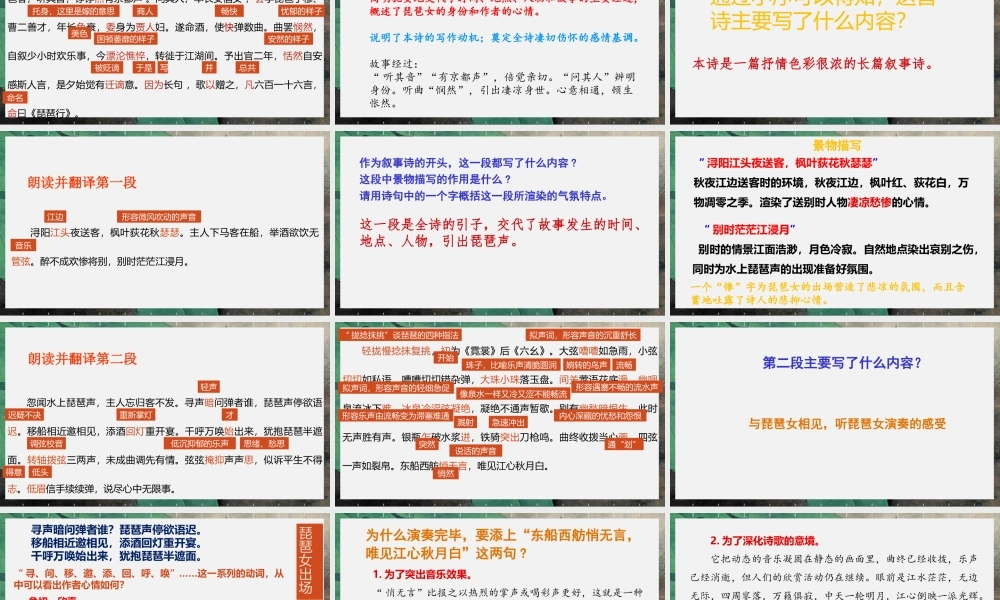 8.3 《琵琶行（并序)》课件（53张PPT）.pptx