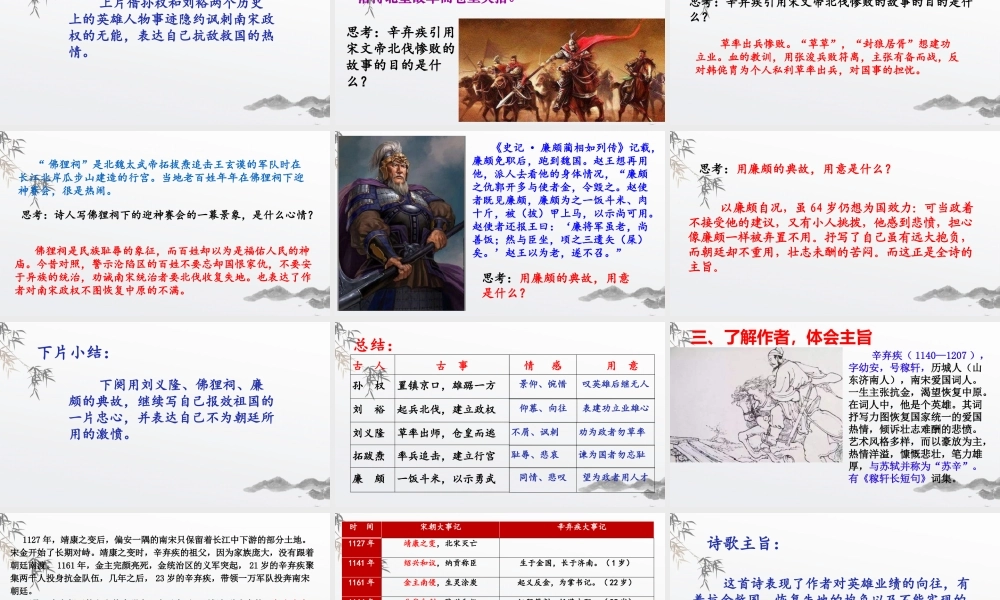 9.2 《永遇乐·京口北固亭怀古》课件 （24张PPT）.pptx