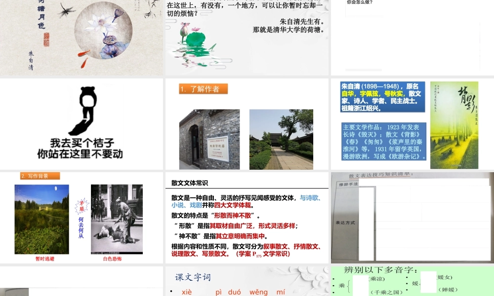 14_《荷塘月色》课件（50张PPT）.pptx