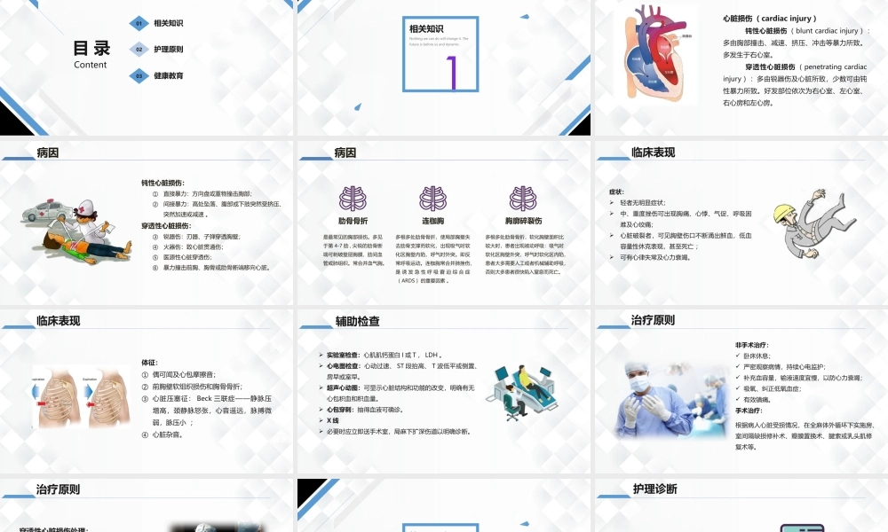 18、心脏损伤的护理业务教学课件.pptx