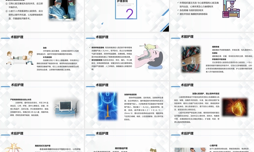 18、心脏损伤的护理业务教学课件.pptx