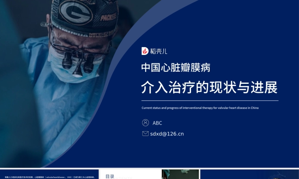 20、中国心脏瓣膜病介入治疗的现状与进展.pptx