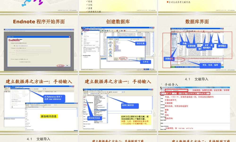 Endnote经典讲座.pptx