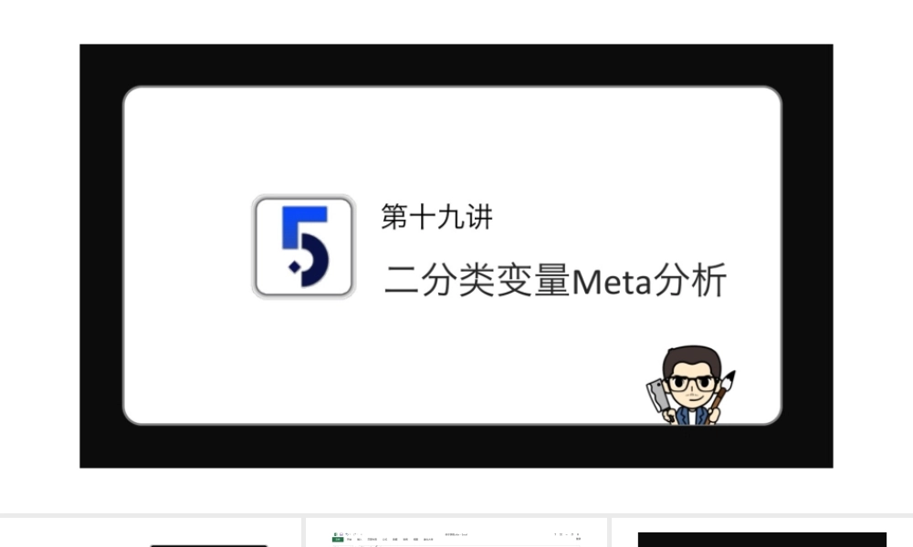No.19 二分类变量Meta分析.pptx