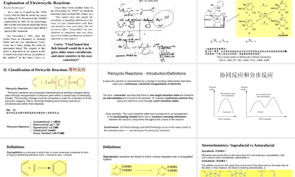 The Theory of Pericyclic Reaction-lecture1 to students.pptx