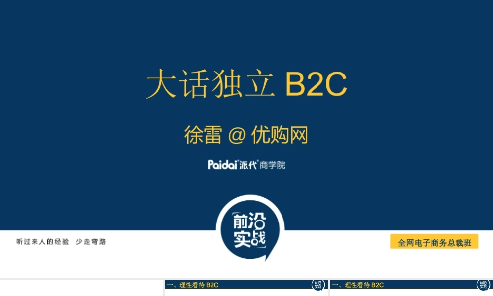 大话独立B2C@徐雷616-3.pptx