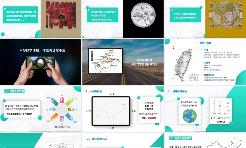 地图三要素PPT（美化版）.pptx