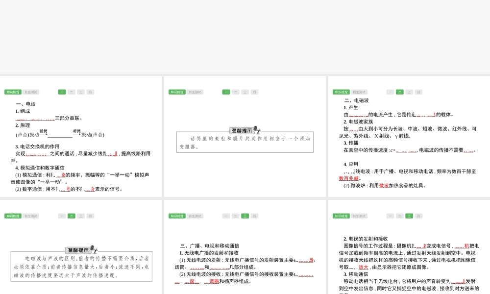 第21课时　信息传递物理.pptx