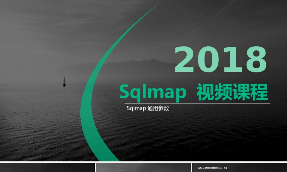 第二十三节 Sqlmap通用参数3-01.pptx