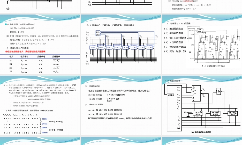 第三章 主存储器和存储系统1.pptx