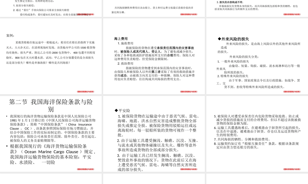 第十二章国际货运保险.pptx